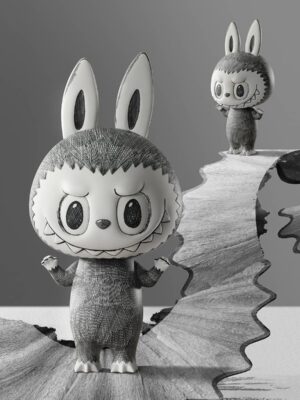 MEGA LABUBU 400% Sketch, Globally Limited