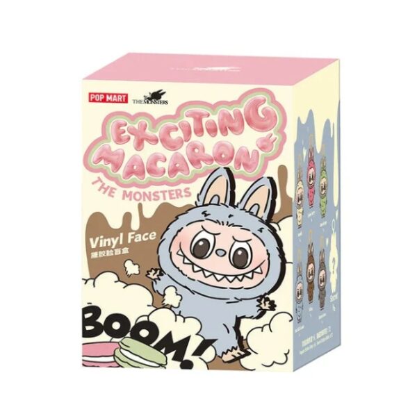 LABUBU V1 马卡龙 Labubu V1 The Monsters Exciting Macaron Series Plush Pendant Blind Box