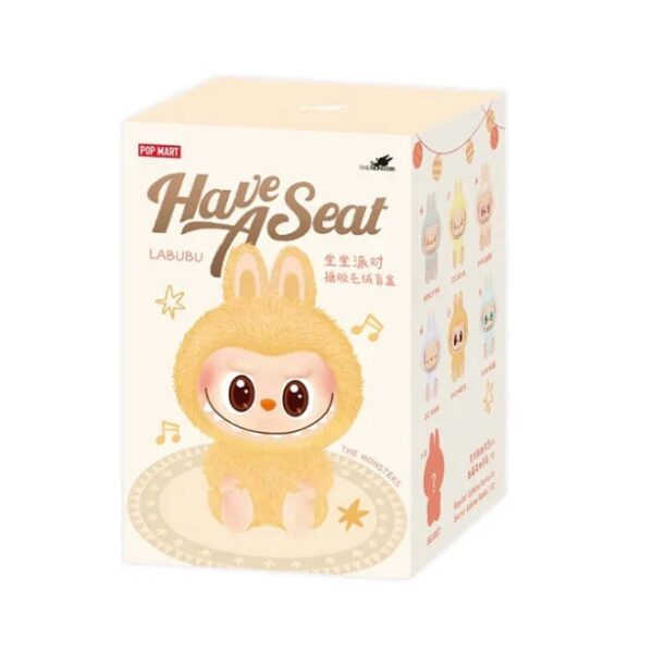 LABUBU V2 坐坐派对 Labubu V2 THE MONSTERS- Have a Seat Vinyl Plush Blind Box