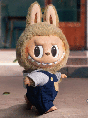 LABUBU Time To Chill-Vinyl Plush Toy