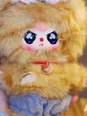 2b5e7cb43cb401c44e565e174c2a3f5 Baby Three-Whose Cat Is This Series Plush Dolls Blind Box