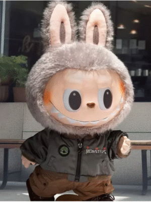 THE MONSTERS LABUBU JUMP FOR JOY Vinyl Plush Doll