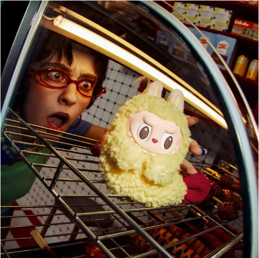 THE MONSTERS labubu Wacky Mart Series-Earphone Case