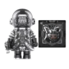 MEGA SPACE MOLLY 400% CLOT-Black Alienegra 1 SET (400% CLOT-Black Alienegra & "IN SPACE" 3DPainting)