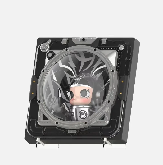 MEGA SPACE MOLLY 400% CLOT-Black Alienegra 1 SET (400% CLOT-Black Alienegra & "IN SPACE" 3DPainting)