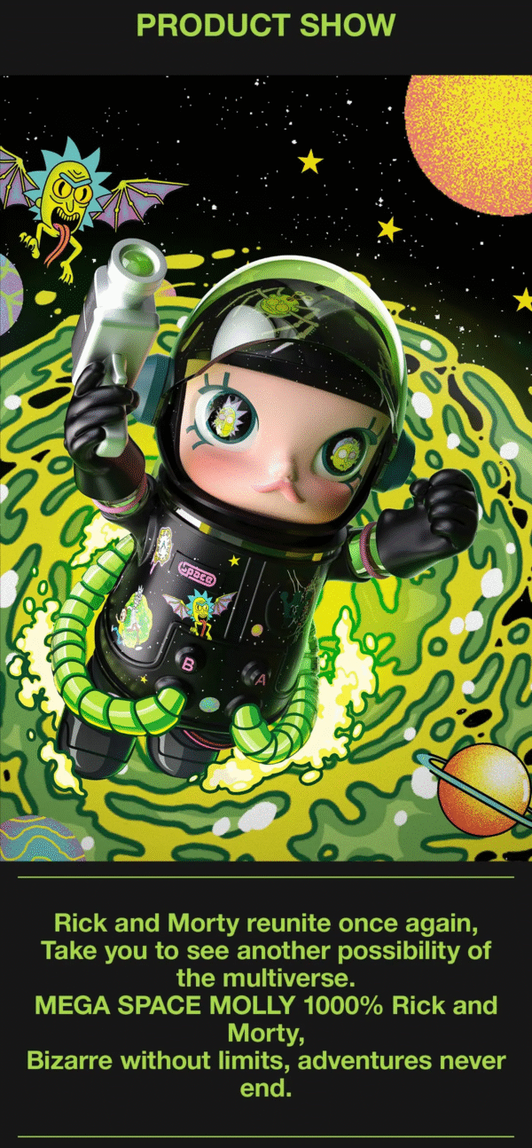 MEGA SPACE MOLLY 1000% Rick and Morty
