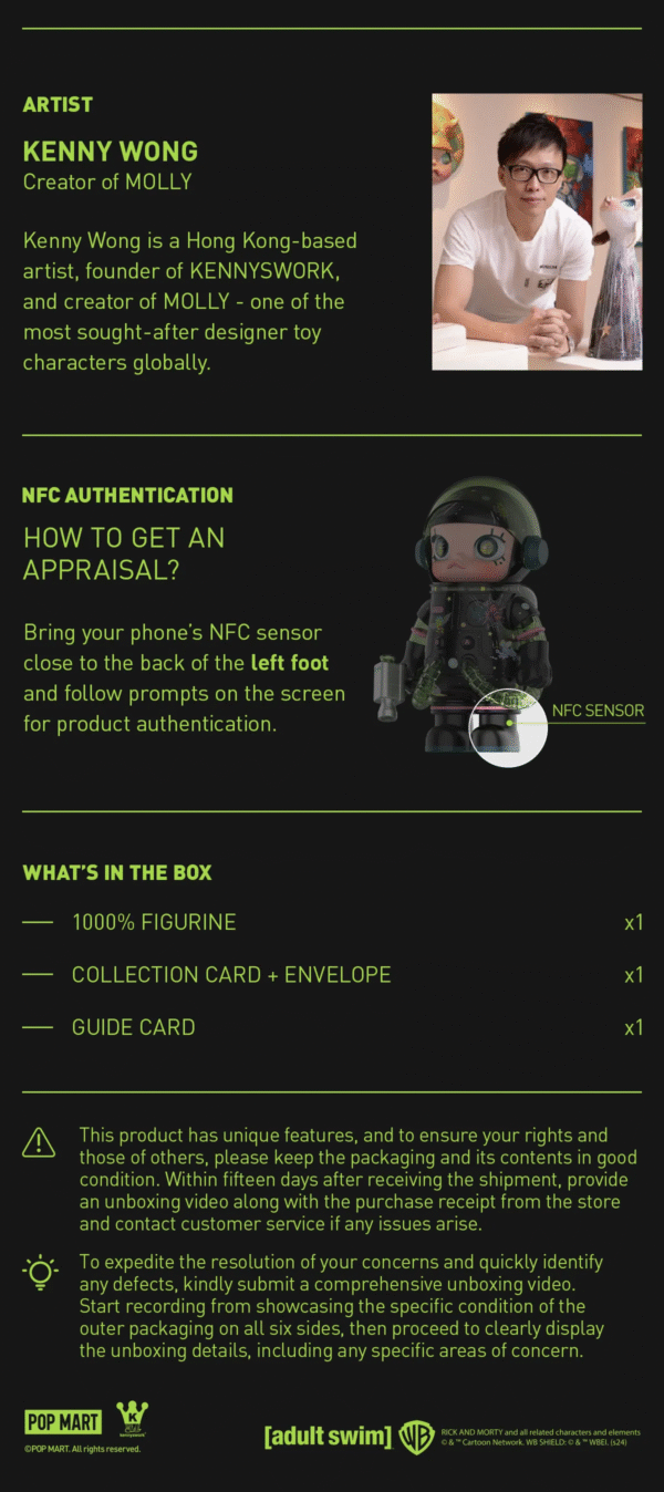 MEGA SPACE MOLLY 1000% Rick and Morty