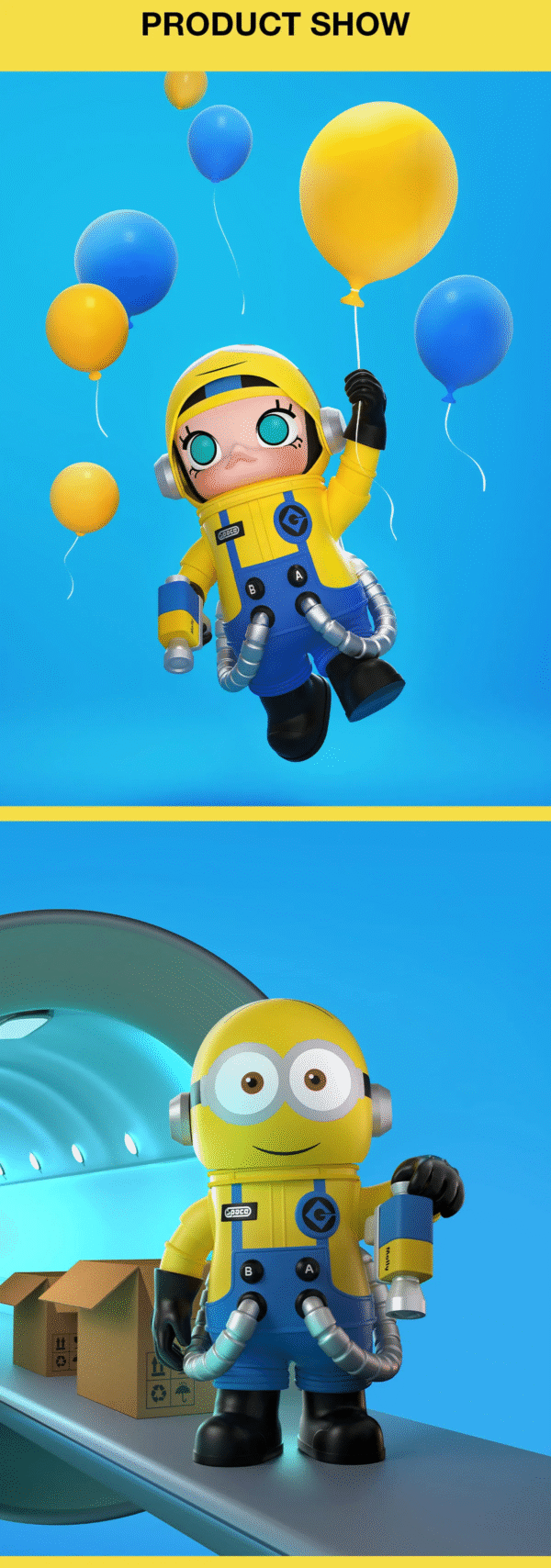 MEGA SPACE MOLLY 400% Minions