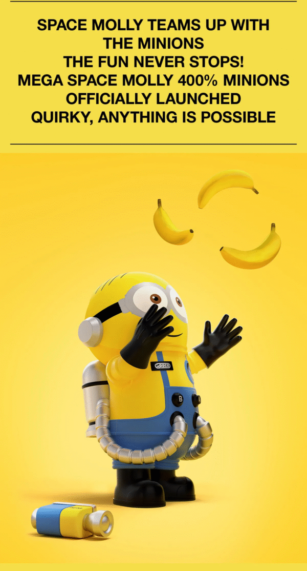 MEGA SPACE MOLLY 400% Minions