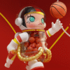 MEGA SPACE MOLLY 400% CHINA WOMEN'S NATIONAL BASKETBALL TEAM