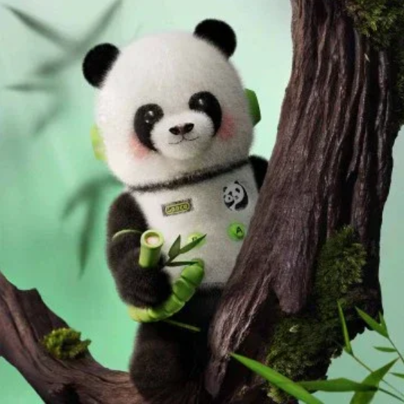 MEGA SPACE MOLLY 400% PANDA PVC Figure