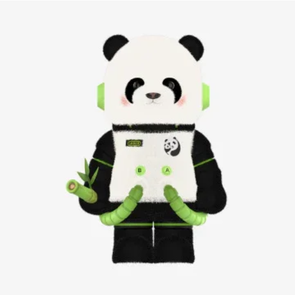 MEGA SPACE MOLLY 400% PANDA PVC Figure