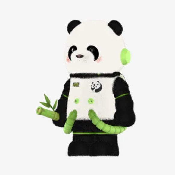 MEGA SPACE MOLLY 400% PANDA PVC Figure