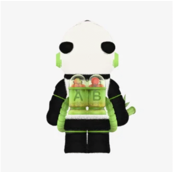 MEGA SPACE MOLLY 400% PANDA PVC Figure