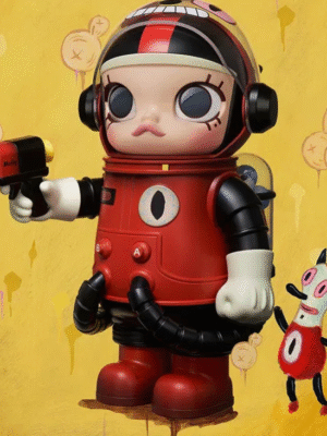 Mega Space Molly 400% Gary Baseman Series PVC Figure