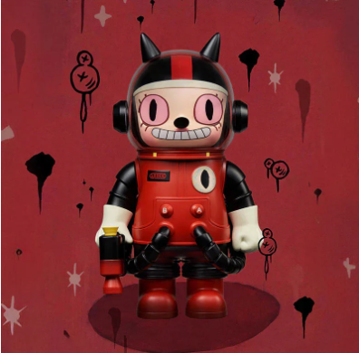 Mega Space Molly 400% Gary Baseman Series PVC Figure