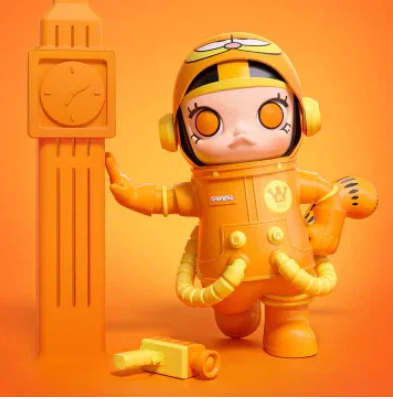 MEGA SPACE MOLLY 400% Garfield PVC Figure