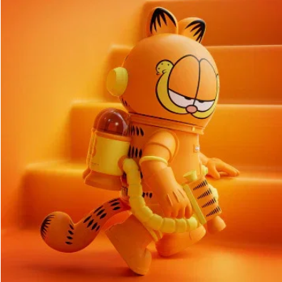 MEGA SPACE MOLLY 400% Garfield PVC Figure