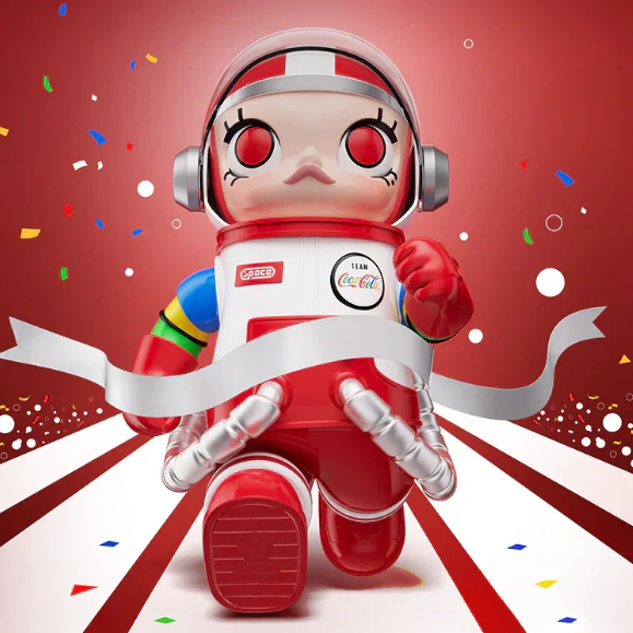 MEGA SPACE MOLLY 400% Coca-Cola 3.0 Series PVC Figure