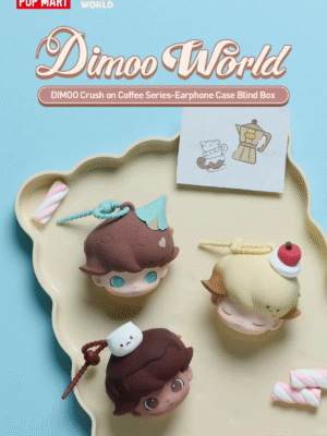 POPMART DIMOO Crush on Coffee Series-Earphone Case Blind Box Whole set (PRE-ORDER)