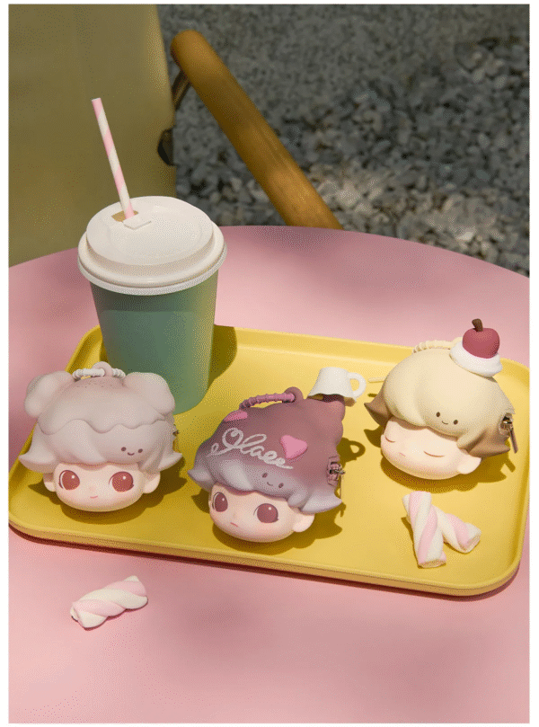 POPMART DIMOO Crush on Coffee Series-Earphone Case Blind Box Whole set (PRE-ORDER)