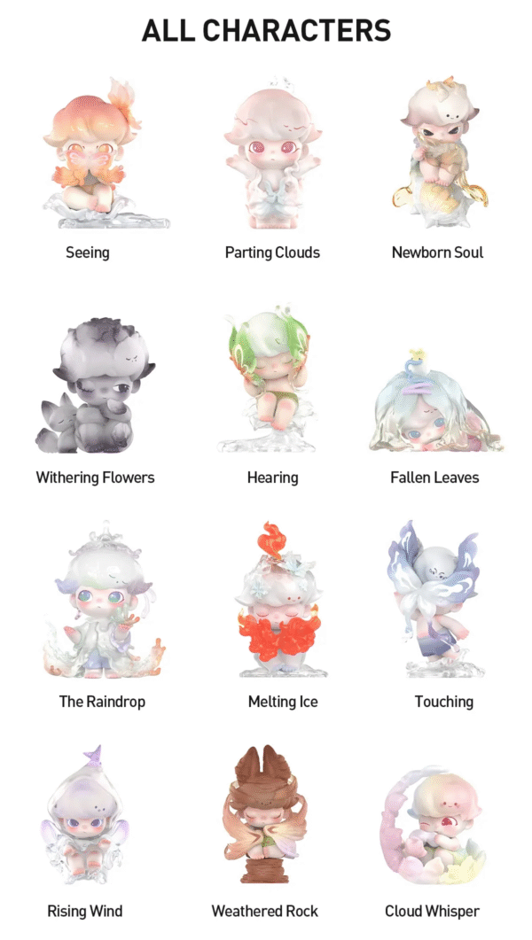 DIMOO Shapes in Nature Series Figures. Blind Box