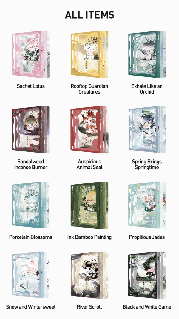 微信图片_20250809141335_698 DIMOO Stories in the Cup Series Figures Art Collection Cards 1SET (12 BOXES)