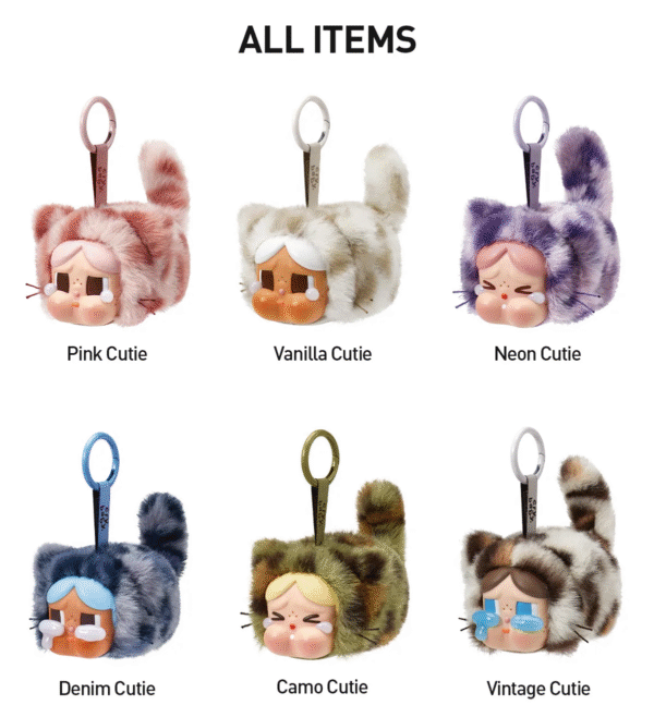 微信图片_20250810142250_742 【New】CRYBABY Wild but Cutie Series - Vinyl Plush Pendant Blind Box