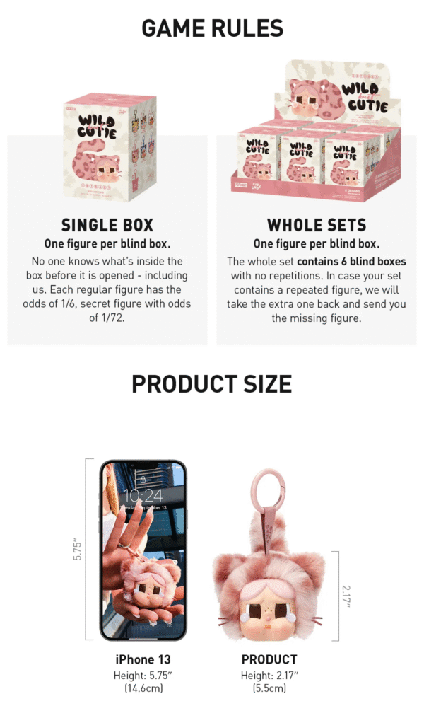 微信图片_20250810142250_744 【New】CRYBABY Wild but Cutie Series - Vinyl Plush Pendant Blind Box