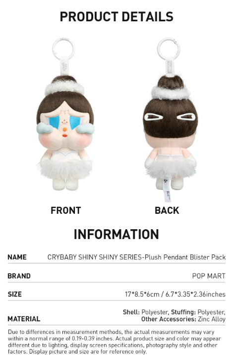 微信图片_20250810152548_787 CRYBABY SHINY SHINY SERIES-Plush Pedant Blister Pack