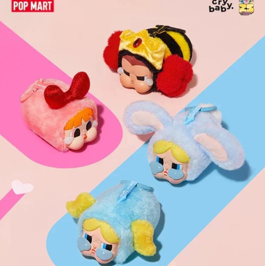 微信图片_20250810152948_798 Crybaby Powerpuff Girls Vinyl Face Series Plush Dolls. Blind Box (Whole Box)